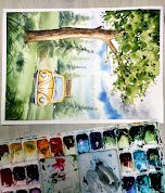 Korumalı: Woswoslu Manzara (cizim)